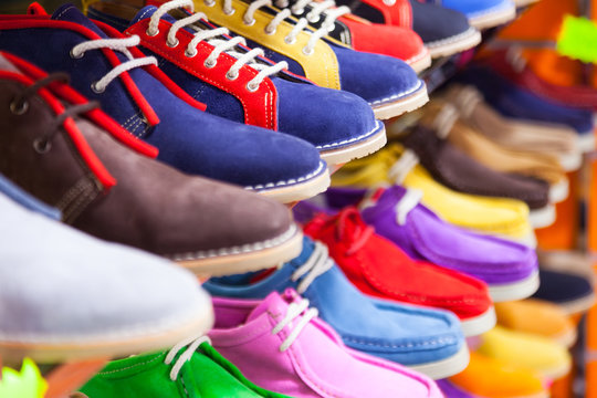  Sport Shoes At Fashionable Shop