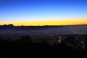 Panorama über Bregenz