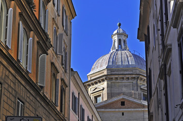 Fototapeta na wymiar La chiesa della Madonna dei Monti, Esquilino - Roma