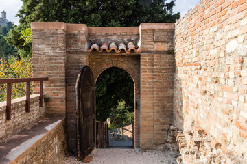 Fototapeta premium Venetians medieval Fortress in Brisighella