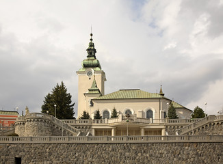 Saint Andrea Church in Ruzomberok. Slovakia