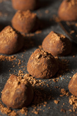 Fancy Dark Chocolate Truffles