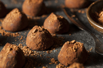 Fancy Dark Chocolate Truffles