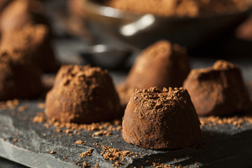 Fancy Dark Chocolate Truffles
