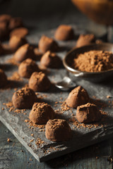 Fancy Dark Chocolate Truffles