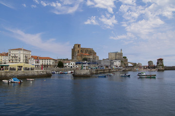 Castro Urdiales town, Spain