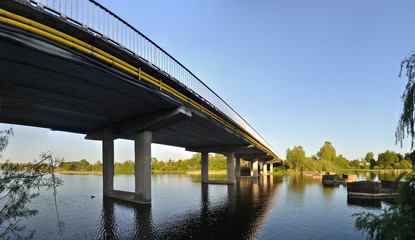 under the bridge panorama