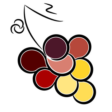 Logo grappe de raisin