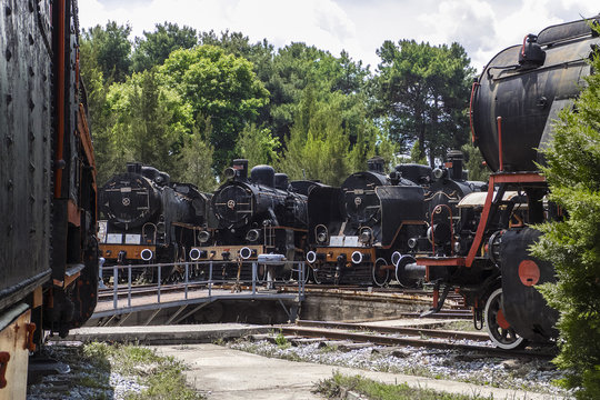 Ausgemusterte Dampflokomotiven