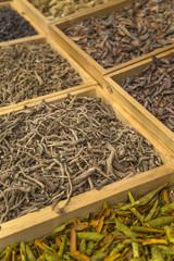 Dry plants on the market