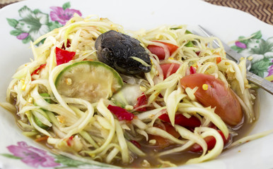 green papaya salad