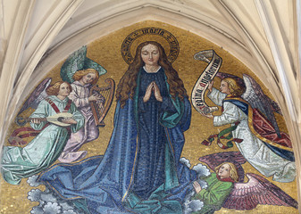 Fototapeta premium Assumption of Virgin Mary, Maria am Gestade, Vienna