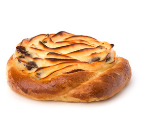 Delicious sweet cream bun