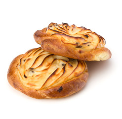 Delicious sweet cream buns