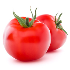 Tomato vegetable isolated on white background cutout