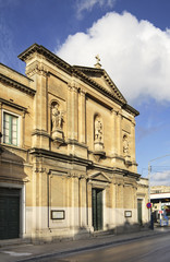Church of St. Joseph in Santa Venera. Malta
