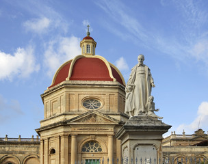 Fototapeta na wymiar Church of St. Joseph in Santa Venera. Malta