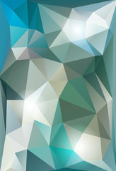 Unique Vector polygon low poly geometric background