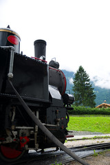 Zillertalbahn in den Alpen - Österreich