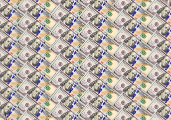 dollar banknotes background