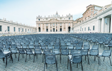Naklejka premium St Peter Square in Vatican City
