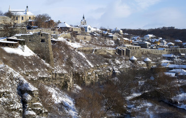 Ukraine. Medieval city Kamyanets-Podilsky