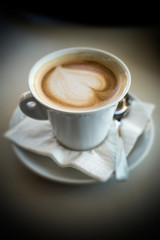 Perfect Delicious Hot Cappuccino