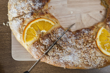 Traditional Spanish christmas sweet called 