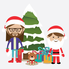 Christmas design, vector illustration.