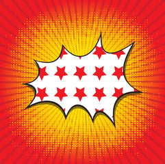 Comic speech bubble, comic backgound