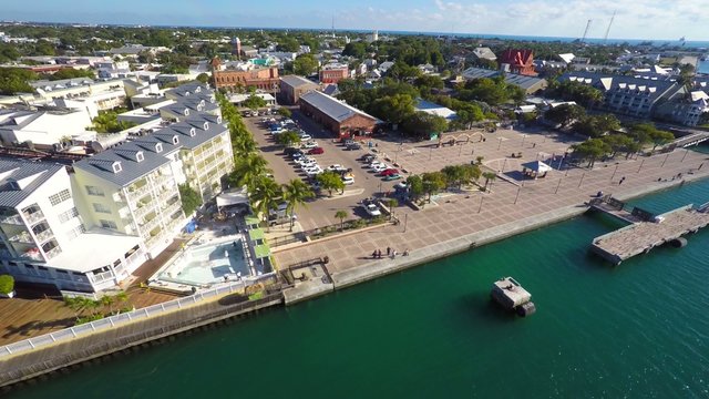 Aerial video Key West Florida 4k