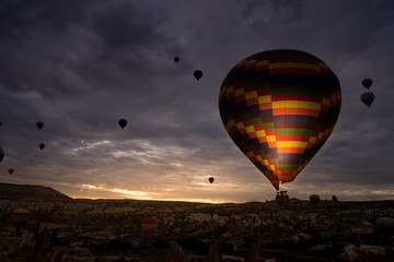 Hot air balloon, Cappadocia Turkey