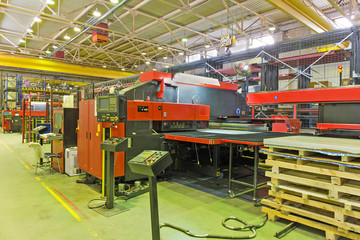 Hydraulic turret punch press © sergeevspb