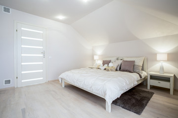 Bright delicate bedroom