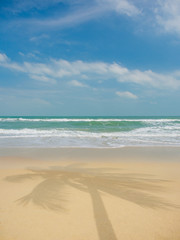 Fototapeta na wymiar Tropical beach at Koh Samui, Thailand