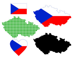 map of the Czech Republic