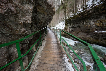 Fototapeta premium breitachklamm in germany