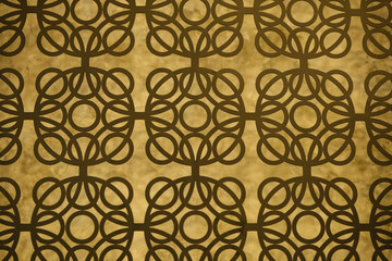 Obraz premium wall decorate, texture of iron wall decoration in pattern