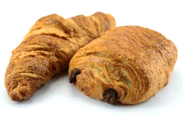 croissant et pain au chocolat