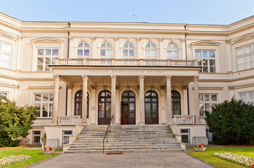 Fototapeta na wymiar Aleksander Rembielinski residence (1865) in Warsaw, Poland
