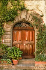 Renaissance front door - Vintage