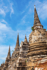 Fototapeta premium Wat Phra Si Sanphet in Ayutthaya, Thailand