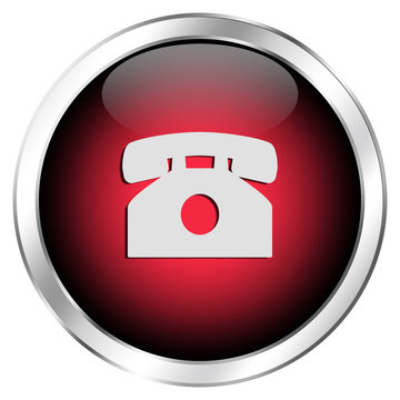 Roter Anrufbutton