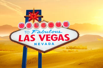 Poster Welcome to Las Vegas Sign © somchaij
