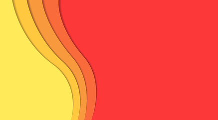 Colorful wavy background.