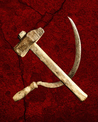 symbol of the USSR hammer and sickle