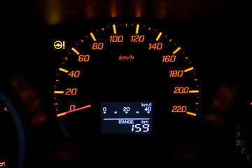 Car speed meter