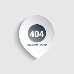 404 page not found vector illustration, eps10, easy to edit