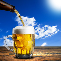 Glass of Cold Beer