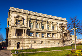Obraz premium View of Belgrade City Hall - Serbia